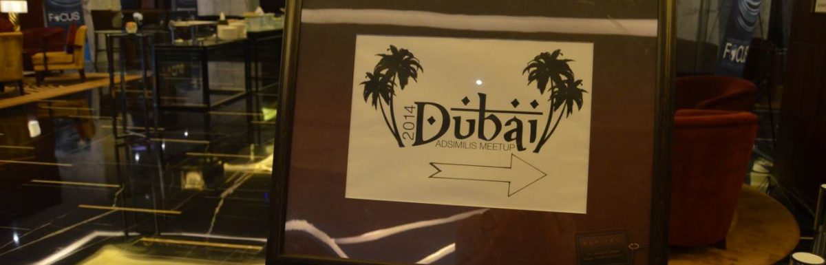 Adsimilis Meetup 2014 – Dubai