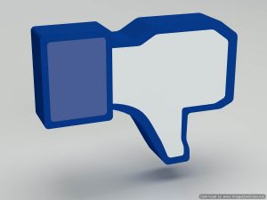 Social media facebook dis-like
