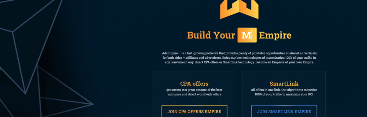 AdsEmpire Affiliate Network Review